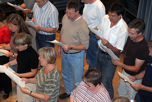 Schöner die Lieder nie klingen – als wenn man selber singt…